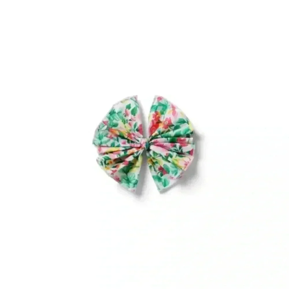 NWT Janie and jack white floral barrette hair clip